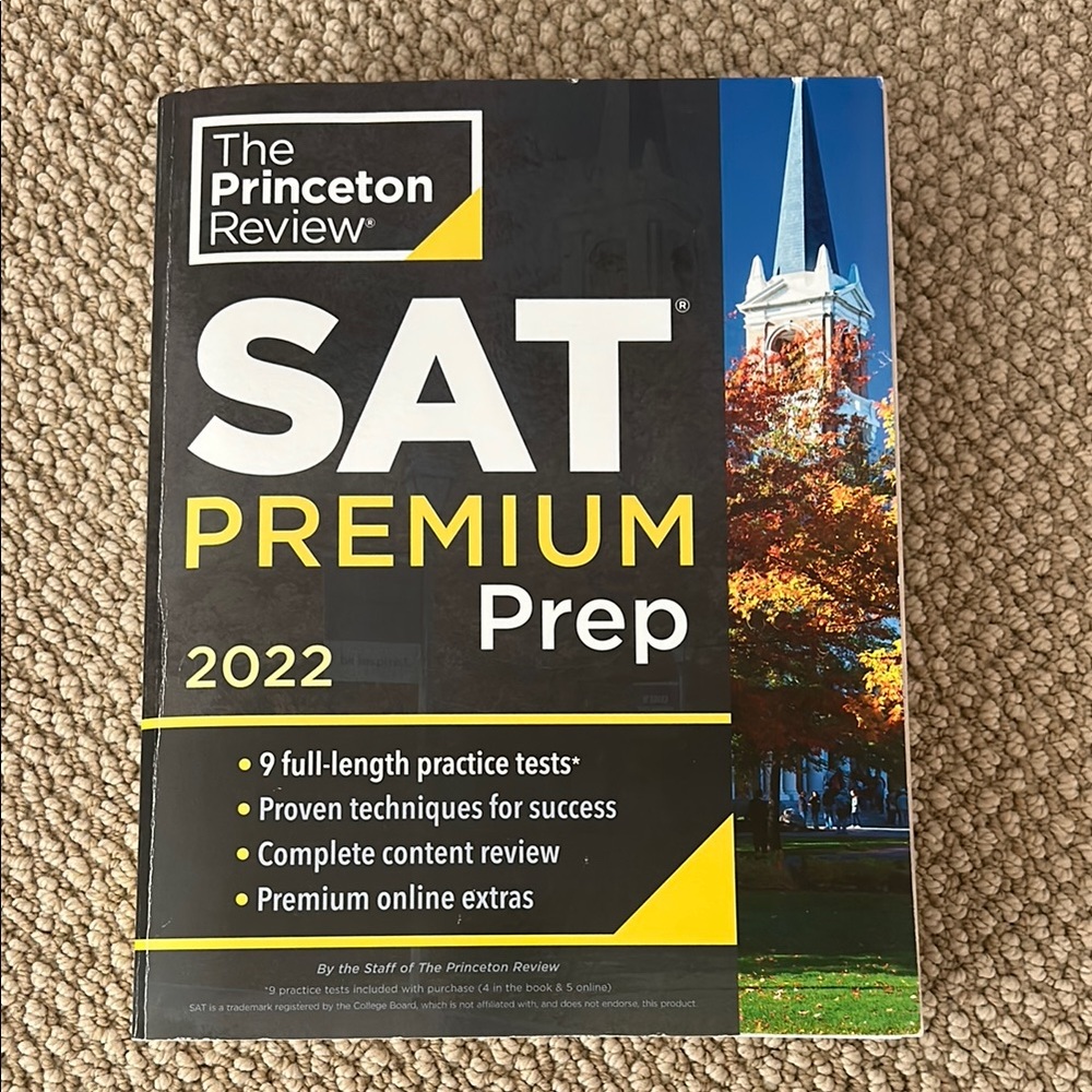 The Princeton Review SAT Premium Prep 2022